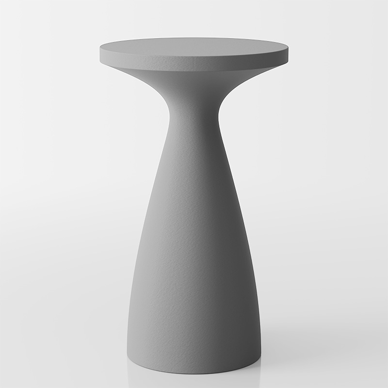 Drink moderno tavolo alto - tavolo da bistrot - grigio 1
