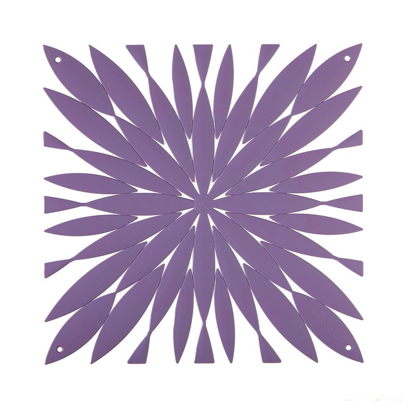 VedoNonVedo Daisy decorative element for furnishing and dividing rooms - lilac 1