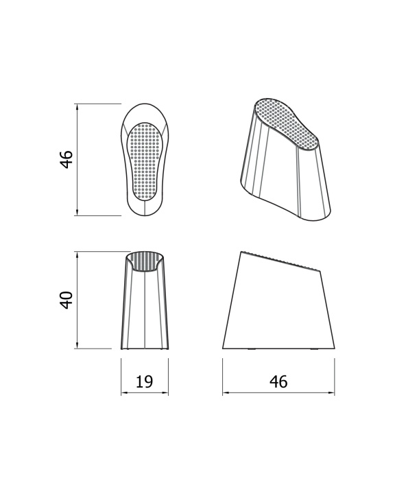 Servetto  Pedro shoelace-tying stool - Bild 3 von 3