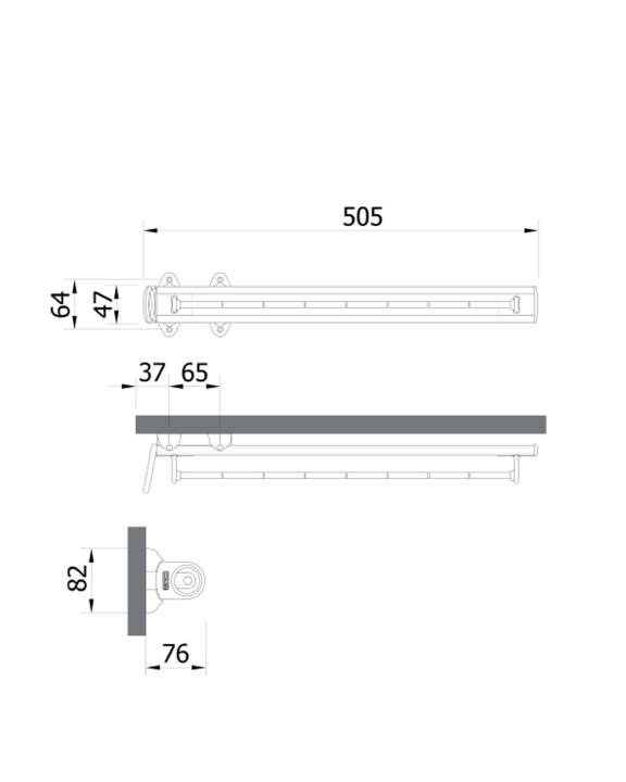 Servetto  Pull-out tie rack for wardrobes - image 5 de 5