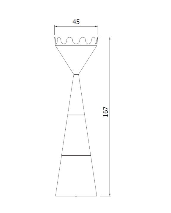 The designer Scacco Matto coat stand by Servetto - Bild 4 von 4