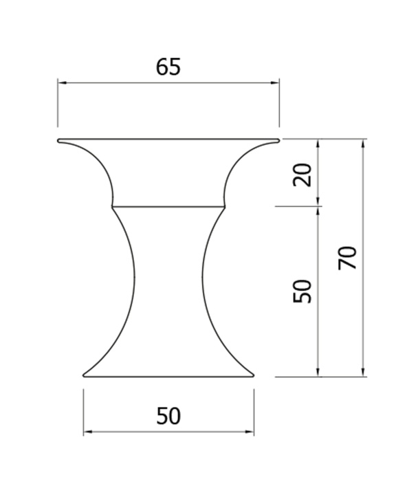 Olimpo laccato - Tavolino di design | ServettoCose Shop - immagine 2 di 2