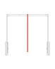 Maniglia standard 770 mm per Servetto 2004