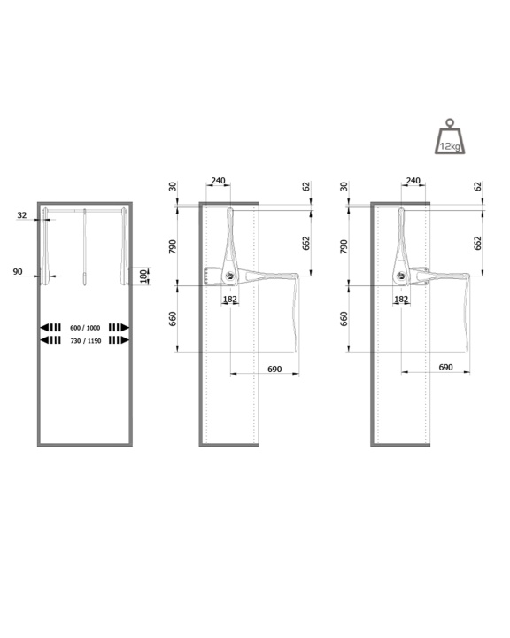 Only - Appendiabiti Saliscendi | ServettoCose Shop - immagine 3 di 3