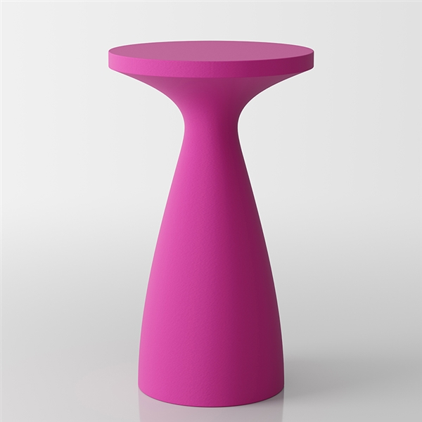 Drink moderne table de bistrot - Fuchsia 